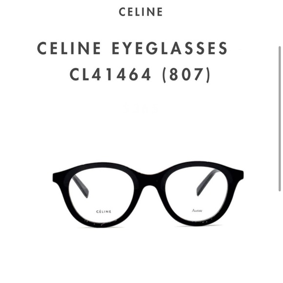 Celine Black Frame Eyeglasses - Picture 2 of 14